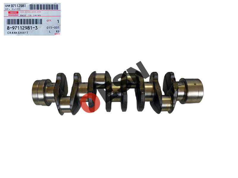 Crankshaft 4HG1 4HG1T ESN10019  OEM8971129813